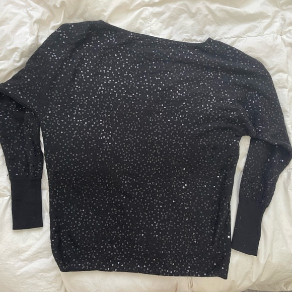 Alice+Olivia Women's Sequin Sweater - Picture 2 of 3